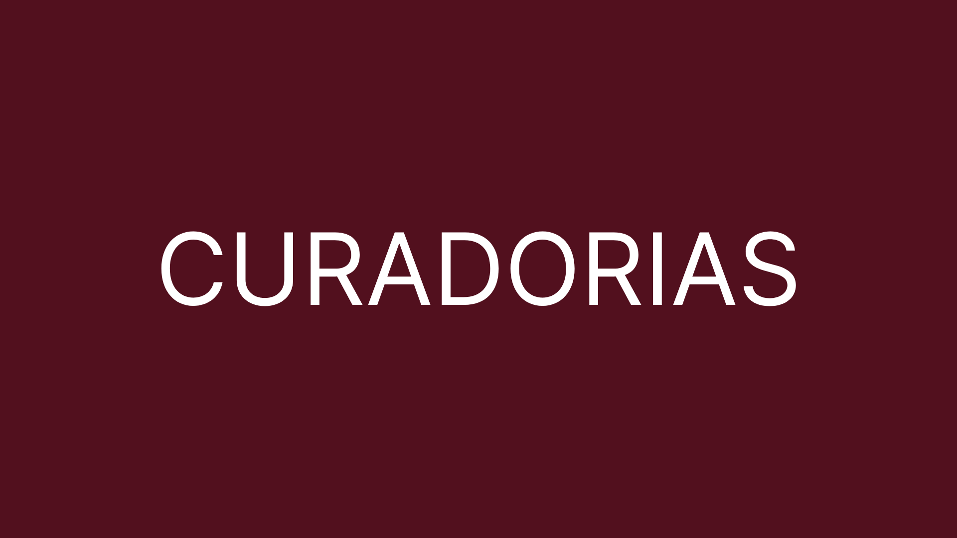 Poéticas da Experiência lança curadorias